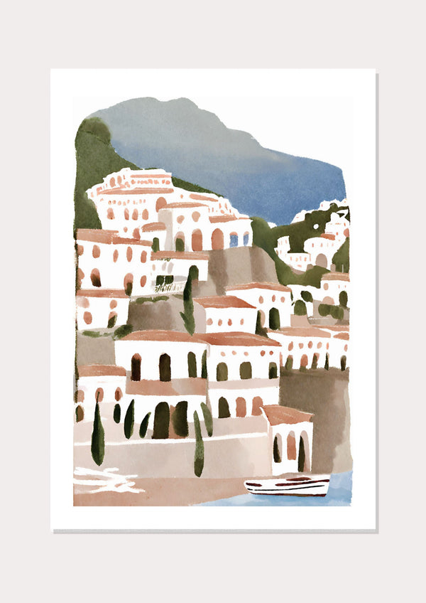 Amalfi Scenic Image - Wall Art Print