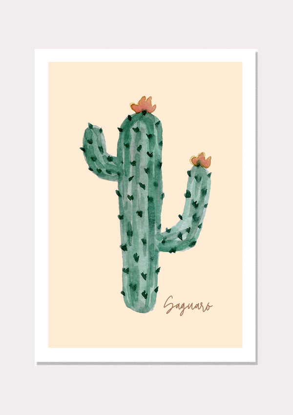 Cacti Saguaro - Wall Art Print
