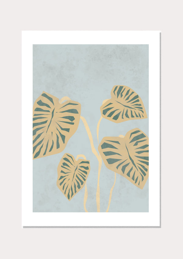 Illustrative Monstera - Wall Art Print