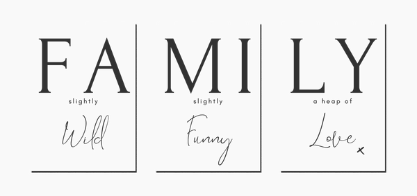Family Gallery Pack - Nüsk Co.