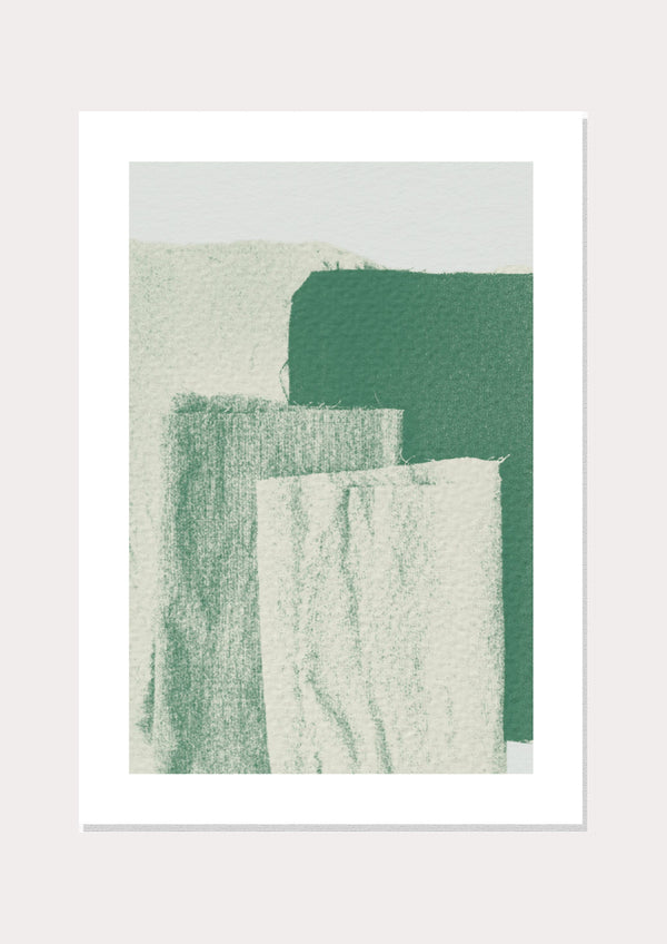 Green Patch Poster  - Wall Art Print