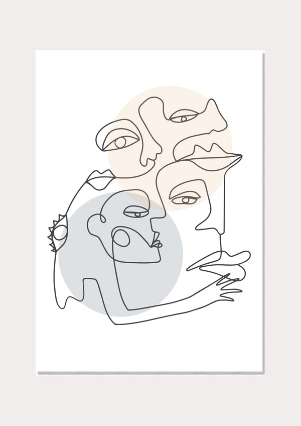 Hug Me Closer - Wall Art Print