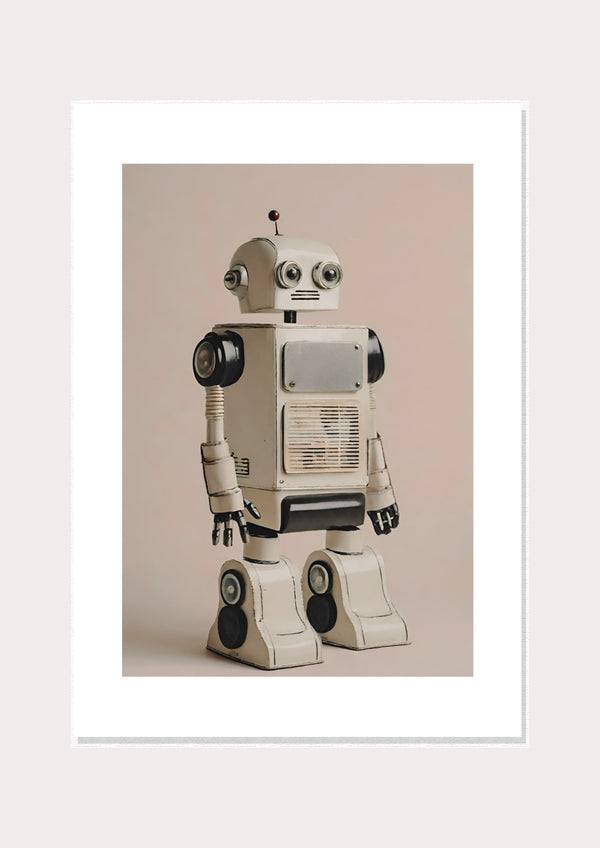 Kids Robot Poster - Wall Art Print