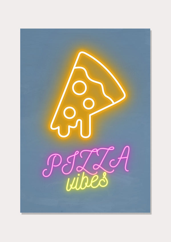 Pizza Vibes - Wall Art Print