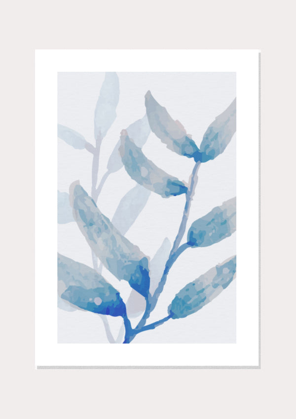 Marine Foliage 02 Poster  - Wall Art Print