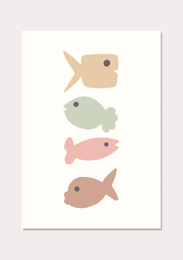 Fish Frenzy - Wall Art Print